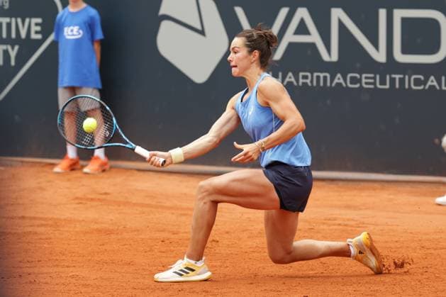 GER, Hamburg, xFSx, ATP250 Frauen-Tennistunier , MSC Hamburg Ladies Open 2025 , Round of 32 , Sechzehntelfinale ,15.07.2025 v.l. Lois Boisson (FRA) spielt eine Vorhand Copyright: HMBxMedia FernandoxSoares