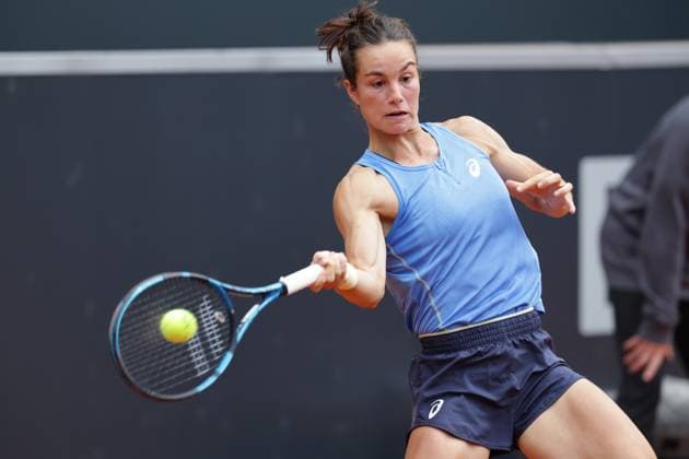 GER, Hamburg, xFSx, ATP250 Frauen-Tennistunier , MSC Hamburg Ladies Open 2025 , Round of 32 , Sechzehntelfinale ,15.07.2025 v.l. Lois Boisson (FRA) spiel eine Vorhand Copyright: HMBxMedia FernandoxSoares