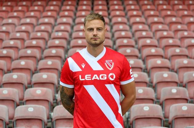 Timmy Thiele; FC Energie Cottbus; 3.Liga, Porträttermin 2025 2026 Fussball 3. Liga 2025 2026 Offizieller Portraitermin FC Energie Cottbus