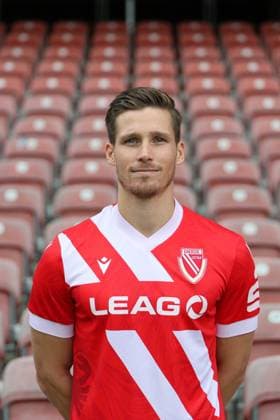 Axel Borgmann; FC Energie Cottbus; 3.Liga, Porträttermin 2025 2026 Fussball 3. Liga 2025 2026 Offizieller Portraitermin FC Energie Cottbus