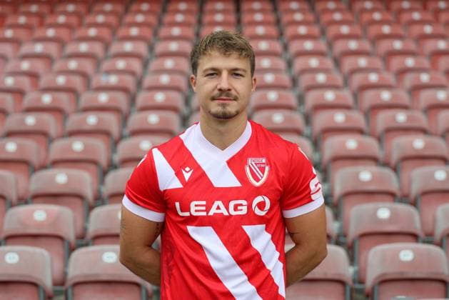 Jonas Hofmann; FC Energie Cottbus; 3.Liga, Porträttermin 2025 2026 Fussball 3. Liga 2025 2026 Offizieller Portraitermin FC Energie Cottbus