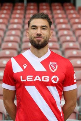 Romarjo Hajrulla; FC Energie Cottbus; 3.Liga, Porträttermin 2025 2026 Fussball 3. Liga 2025 2026 Offizieller Portraitermin FC Energie Cottbus