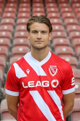 Moritz Hannemann; FC Energie Cottbus; 3.Liga, Porträttermin 2025 2026 Fussball 3. Liga 2025 2026 Offizieller Portraitermin FC Energie Cottbus