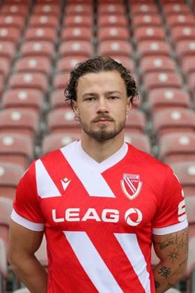Henry Rorig; FC Energie Cottbus; 3.Liga, Porträttermin 2025 2026 Fussball 3. Liga 2025 2026 Offizieller Portraitermin FC Energie Cottbus
