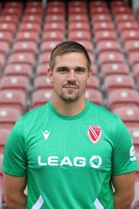 Alexander Sebald; FC Energie Cottbus; 3.Liga, Porträttermin 2025 2026 Fussball 3. Liga 2025 2026 Offizieller Portraitermin FC Energie Cottbus