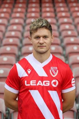 Erik Tallig; FC Energie Cottbus; 3.Liga, Porträttermin 2025 2026 Fussball 3. Liga 2025 2026 Offizieller Portraitermin FC Energie Cottbus