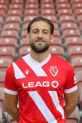 Dennis Slamar; FC Energie Cottbus; 3.Liga, Porträttermin 2025 2026 Fussball 3. Liga 2025 2026 Offizieller Portraitermin FC Energie Cottbus