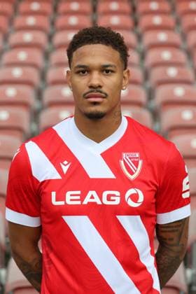 Justin Butler; FC Energie Cottbus; 3.Liga, Porträttermin 2025 2026 Fussball 3. Liga 2025 2026 Offizieller Portraitermin FC Energie Cottbus