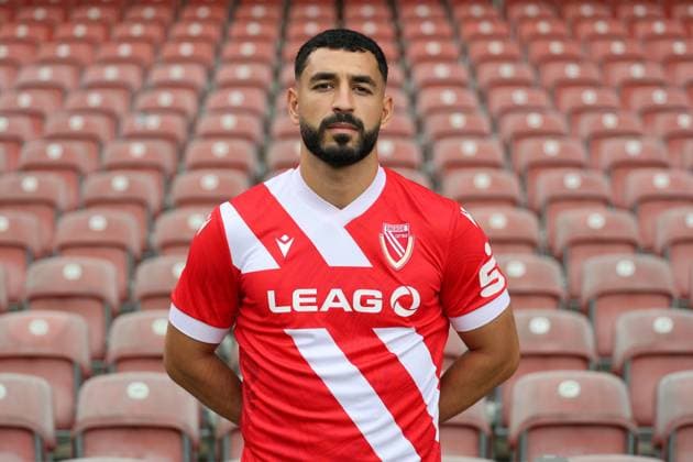 Tolcay Cigerci; FC Energie Cottbus; 3.Liga, Porträttermin 2025 2026 Fussball 3. Liga 2025 2026 Offizieller Portraitermin FC Energie Cottbus