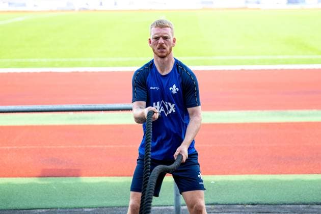 Kai Klefisch (SV Darmstadt 98, 17) beim Training, SV Darmstadt 98, Fussball, 2. Bundesliga, Trainingslager, 6. Tag, 15.07.2025. SV Darmstadt 98, Fussball, 2. Bundesliga, Trainingslager, 6. Tag, 15.07.2025. Bad Wörishofen