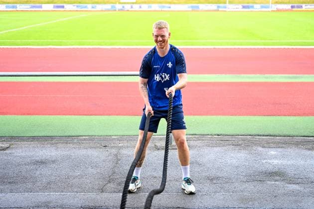 Kai Klefisch (SV Darmstadt 98, 17) beim Training, SV Darmstadt 98, Fussball, 2. Bundesliga, Trainingslager, 6. Tag, 15.07.2025. SV Darmstadt 98, Fussball, 2. Bundesliga, Trainingslager, 6. Tag, 15.07.2025. Bad Wörishofen
