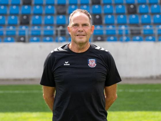 15.07.2025, xhfmx, Fussball Regionalliga Suedwest, FSV Frankfurt - Fototermin Saison 2025 26 Christoph Gerigk (TW-Trainer FSV Frankfurt) (DFL DFB REGULATIONS PROHIBIT ANY USE OF PHOTOGRAPHS as IMAGE SEQUENCES and or QUASI-VIDEO) Frankfurt am Main
