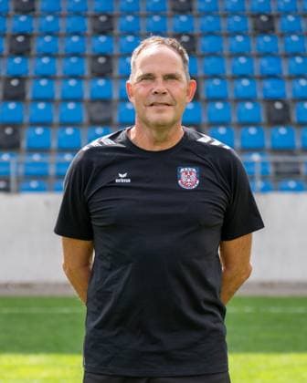 15.07.2025, xhfmx, Fussball Regionalliga Suedwest, FSV Frankfurt - Fototermin Saison 2025 26 Christoph Gerigk (TW-Trainer FSV Frankfurt) (DFL DFB REGULATIONS PROHIBIT ANY USE OF PHOTOGRAPHS as IMAGE SEQUENCES and or QUASI-VIDEO) Frankfurt am Main