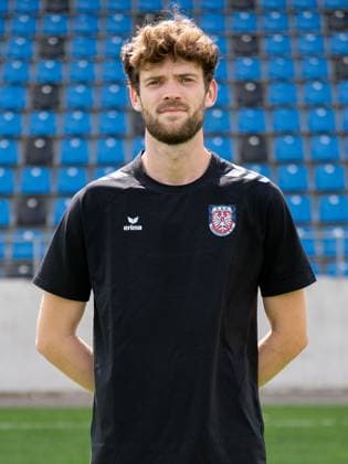 15.07.2025, xhfmx, Fussball Regionalliga Suedwest, FSV Frankfurt - Fototermin Saison 2025 26 Julius Martiny (Sportpsychologe FSV Frankfurt) (DFL DFB REGULATIONS PROHIBIT ANY USE OF PHOTOGRAPHS as IMAGE SEQUENCES and or QUASI-VIDEO) Frankfurt am Main