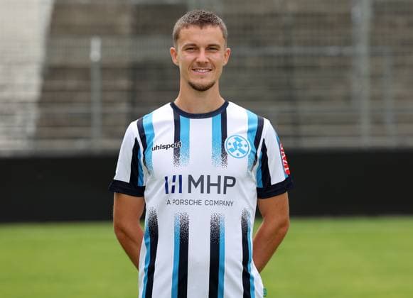 BAU 15.07.2025 Stuttgart-Degerloch Fußball SV Stuttgarter Kickers Fototermin, Maximilian Zaiser