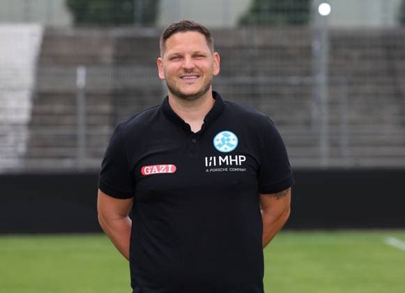 BAU 15.07.2025 Stuttgart-Degerloch Fußball SV Stuttgarter Kickers Fototermin, Denis Jercic (Torwart-Trainer)