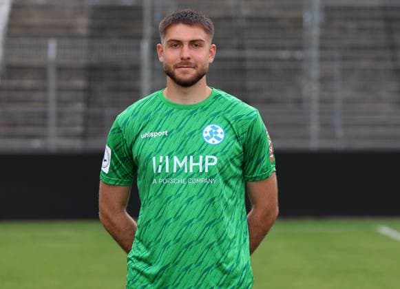 BAU 15.07.2025 Stuttgart-Degerloch Fußball SV Stuttgarter Kickers Fototermin, David Mitrovic