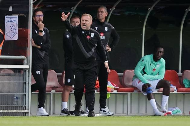 Zekirija Ramadani (Trainer Drita) 15.07.2025 Fussball Champions League Qualifikation, 1. Runde, Rückspiel, Saison 2025-2026 15.07.2025 FC Differdingen 03 (LUX) - FC Drita (XKX) (Differdange) Stade Municipal de la Ville de Differdange, Differdingen