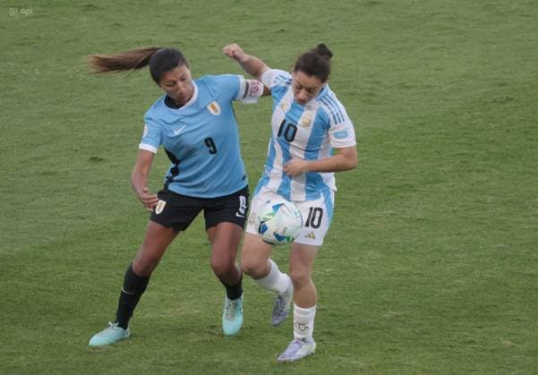 COPA AMERICA FEMENINA URUGUAY VS ARGENTINA 15 de julio del 2025 Encuentro entre Uruguay VS Argentina por la Copa AmÃ rica Femenina en el estadio Banco Guayaquil. QUITO PICHINCHA ECUADOR Copyright: xHENRYxLAPOx