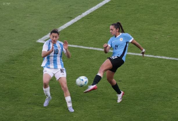 COPA AMERICA FEMENINA URUGUAY VS ARGENTINA 15 de julio del 2025 Encuentro entre Uruguay VS Argentina por la Copa AmÃ rica Femenina en el estadio Banco Guayaquil. QUITO PICHINCHA ECUADOR Copyright: xHENRYxLAPOx