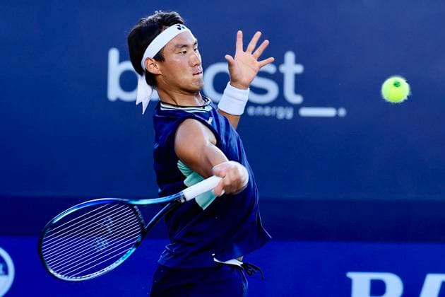 LOS CABOS TENNIS OPEN 2025 LOS CABOS TENNIS OPEN 2025 MAGADAN VS YUNCHAOKETE 15072025 LOS CABOS, BAJA CALIFORNIA, MEXICO. Photo of Bu Yunchaokete of China, during Los Cabos Tennis Open 2025 held at the Court 2 of the Cabo Sports Complex of Los Cabos, Baja California. Foto de Bu Yunchaokete de China, durante Los Cabos Tennis Open 2025 celebrado en la Cancha 2 del Cabo Sports Complex de Los Cabos, Baja California. PHOTO BY IMAGENSHOP AGENCIA DE FOTOGRAFIA LOS CABOS BAJA CALIFORNIA MEXICO Copyright: xIMAGENSHOPxAGENCIAxFOTOGRAFICAx