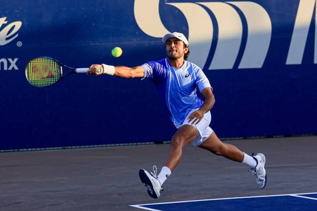 LOS CABOS TENNIS OPEN 2025 LOS CABOS TENNIS OPEN 2025 SMITH VS NANDA 15072025 LOS CABOS, BAJA CALIFORNIA, MEXICO. Photo of Govind Nanda of the USA, during Los Cabos Tennis Open 2025 held at the Grand Stand of the Cabo Sports Complex of Los Cabos, Baja California. Foto de Govind Nanda de Estados Unidos, durante Los Cabos Tennis Open 2025 celebrado en el Grand Stand del Cabo Sports Complex de Los Cabos, Baja California. PHOTO BY IMAGENSHOP AGENCIA DE FOTOGRAFIA LOS CABOS BAJA CALIFORNIA MEXICO Copyright: xIMAGENSHOPxAGENCIAxFOTOGRAFICAx
