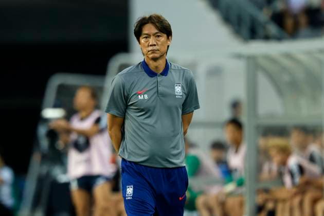 Hong Myung-bo head coach (KOR), JULY 15, 2025 - Football Soccer : EAFF E-1 Football Championship 2025 Men s match between Japan - South Korea at Yongin Mireu Stadium in Yongin, South Korea. Noxthirdxpartyxsales  aflo_297832844