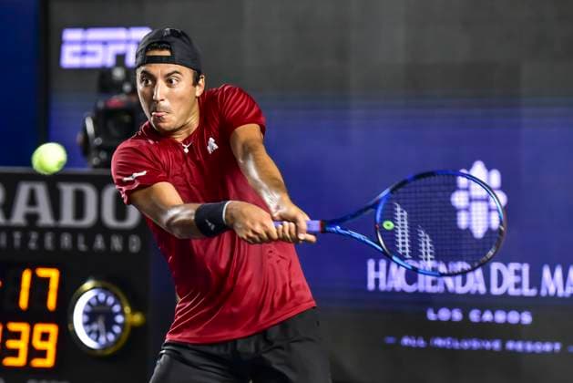 LOS CABOS TENNIS OPEN 2025 LOS CABOS TENNIS OPEN 2025 MAGADAN VS YUNCHAOKETE 15072025 LOS CABOS, BAJA CALIFORNIA, MEXICO. Photo of Alan Magadan.of Mexico, during Los Cabos Tennis Open 2025 held at the Mextenis Stadium of the Cabo Sports Complex of Los Cabos, Baja California. Foto de Alan Magadan de Mexico, durante Los Cabos Tennis Open 2025 celebrado en el Estadio Mextenis del Cabo Sports Complex de Los Cabos, Baja California. PHOTO BY IMAGENSHOP AGENCIA DE FOTOGRAFIA LOS CABOS BAJA CALIFORNIA MEXICO Copyright: xIMAGENSHOPxAGENCIAxFOTOGRAFICAx