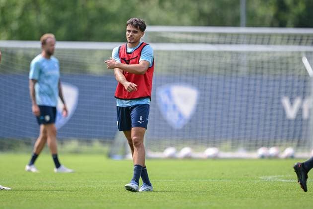 15.07.2025, Fussball, Saison 2025 2026, 2. Bundesliga, Vorbereitung, Sommertrainingslager des VfL Bochum in Scheffau am Wilden Kaiser, Kjell Wätjen (VfL Bochum 1848) xRHR-FOTO YYx