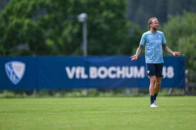 15.07.2025, Fussball, Saison 2025 2026, 2. Bundesliga, Vorbereitung, Sommertrainingslager des VfL Bochum in Scheffau am Wilden Kaiser, Kevin Vogt (VfL Bochum 1848) xRHR-FOTO YYx