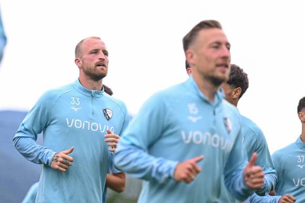 15.07.2025, Fussball, Saison 2025 2026, 2. Bundesliga, Vorbereitung, Sommertrainingslager des VfL Bochum in Scheffau am Wilden Kaiser, Philipp Hofmann (VfL Bochum 1848) xRHR-FOTO YYx