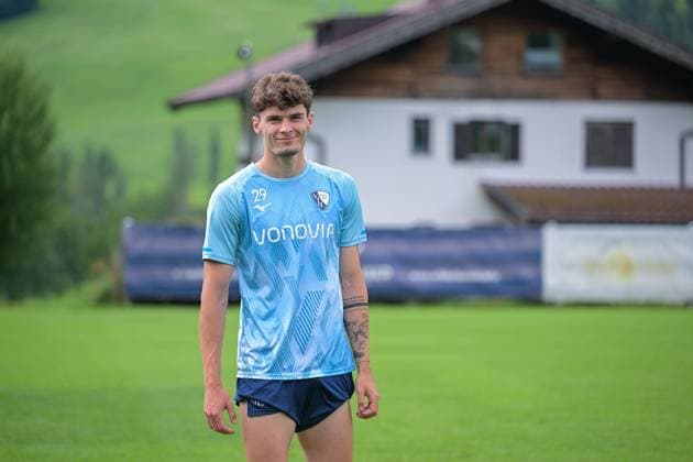15.07.2025, Fussball, Saison 2025 2026, 2. Bundesliga, Vorbereitung, Sommertrainingslager des VfL Bochum in Scheffau am Wilden Kaiser, Moritz Broschinski (VfL Bochum 1848) xRHR-FOTO YYx