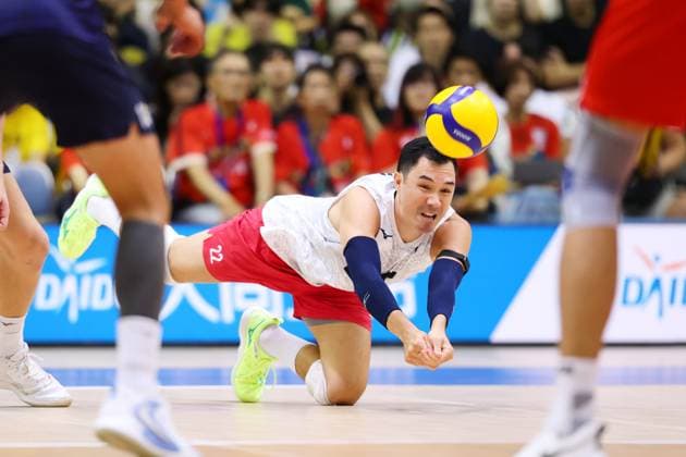 Erik Shoji (USA), JULY 16, 2025 - Volleyball : FIVB Volleyball Nations League 2025 Men s Preliminary Round match between Turkey - United States at Chiba Port Arena, Chiba, Japan. Noxthirdxpartyxsales  aflo_297848466