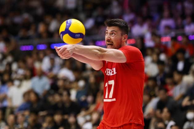 Murat Yenipazar (TUR), JULY 16, 2025 - Volleyball : FIVB Volleyball Nations League 2025 Men s Preliminary Round match between Turkey - United States at Chiba Port Arena, Chiba, Japan. Noxthirdxpartyxsales  aflo_297848472