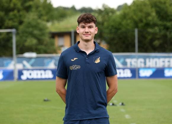 Spiel- und Videoanalyst Nick Just (TSG Hoffeheim II) . TSG Hoffenheim 2 U23 Porträttermin 2025 2026 . Zuzenhausen, GER, 15.07.2025 ,Fussball 3. Liga 2025 2026 .