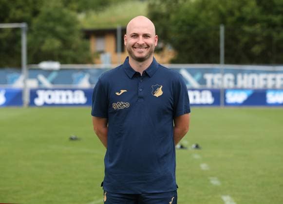 Physiotherapeut Florian Desprez (TSG Hoffeheim II) . TSG Hoffenheim 2 U23 Porträttermin 2025 2026 . Zuzenhausen, GER, 15.07.2025 ,Fussball 3. Liga 2025 2026 .