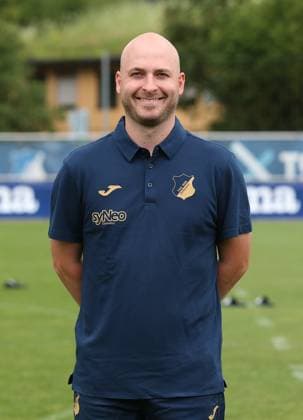 Physiotherapeut Florian Desprez (TSG Hoffeheim II) . TSG Hoffenheim 2 U23 Porträttermin 2025 2026 . Zuzenhausen, GER, 15.07.2025 ,Fussball 3. Liga 2025 2026 .