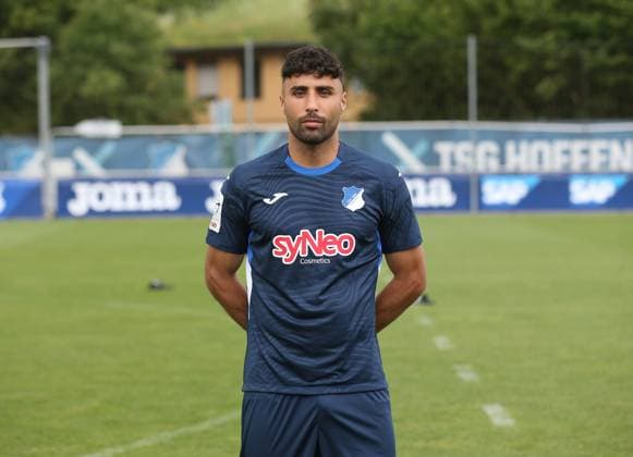 Nader Jindaoui (TSG Hoffeheim II) . TSG Hoffenheim 2 U23 Porträttermin 2025 2026 . Zuzenhausen, GER, 15.07.2025 ,Fussball 3. Liga 2025 2026 .