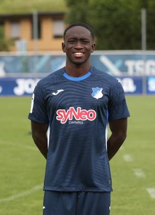 Denis Donkor (TSG Hoffeheim II) . TSG Hoffenheim 2 U23 Porträttermin 2025 2026 . Zuzenhausen, GER, 15.07.2025 ,Fussball 3. Liga 2025 2026 .