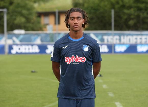 Melvin Onos (TSG Hoffeheim II) . TSG Hoffenheim 2 U23 Porträttermin 2025 2026 . Zuzenhausen, GER, 15.07.2025 ,Fussball 3. Liga 2025 2026 .