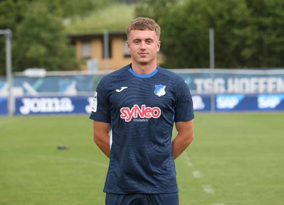 Alex Honajzer (TSG Hoffeheim II) . TSG Hoffenheim 2 U23 Porträttermin 2025 2026 . Zuzenhausen, GER, 15.07.2025 ,Fussball 3. Liga 2025 2026 .