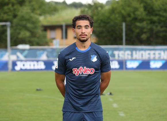 Ben Opoku (TSG Hoffeheim II) . TSG Hoffenheim 2 U23 Porträttermin 2025 2026 . Zuzenhausen, GER, 15.07.2025 ,Fussball 3. Liga 2025 2026 .