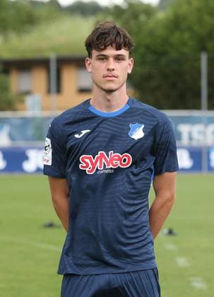 Luca Erlein (TSG Hoffeheim II) . TSG Hoffenheim 2 U23 Porträttermin 2025 2026 . Zuzenhausen, GER, 15.07.2025 ,Fussball 3. Liga 2025 2026 .