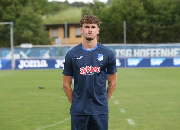 Yannis Hör (TSG Hoffeheim II) . TSG Hoffenheim 2 U23 Porträttermin 2025 2026 . Zuzenhausen, GER, 15.07.2025 ,Fussball 3. Liga 2025 2026 .