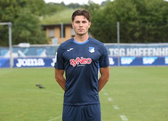 Lars Strobl (TSG Hoffeheim II) . TSG Hoffenheim 2 U23 Porträttermin 2025 2026 . Zuzenhausen, GER, 15.07.2025 ,Fussball 3. Liga 2025 2026 .