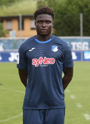 Blessing Makanda (TSG Hoffeheim II) . TSG Hoffenheim 2 U23 Porträttermin 2025 2026 . Zuzenhausen, GER, 15.07.2025 ,Fussball 3. Liga 2025 2026 .