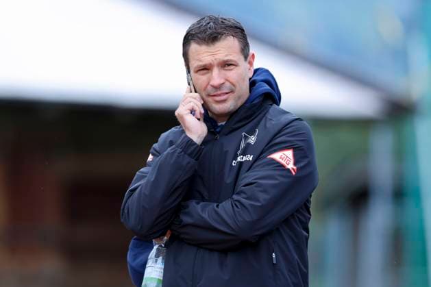 Sportdirektor Benjamin Weber (Hertha BSC Berlin) schaut, , Training Hertha BSC Berlin, Sportplatz Langau am 16. July 2025 in Kitzbuehel, Oesterreich. (Foto von Marco Steinbrenner DeFodi Images) Sportdirektor Benjamin Weber (Hertha BSC Berlin) looks on, , Training Hertha BSC Berlin, Sportplatz Langau, July 16, 2025 in Kitzbuehel, Austria. (Photo by Marco Steinbrenner DeFodi Images)