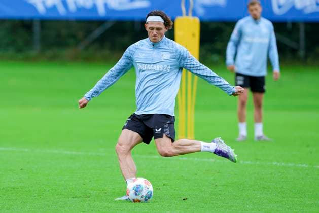 Fabian Reese (Hertha BSC Berlin) kontrolliert den Ball, , Training Hertha BSC Berlin, Sportplatz Langau am 16. July 2025 in Kitzbuehel, Oesterreich. (Foto von Marco Steinbrenner DeFodi Images) Fabian Reese (Hertha BSC Berlin) controls the ball, , Training Hertha BSC Berlin, Sportplatz Langau, July 16, 2025 in Kitzbuehel, Austria. (Photo by Marco Steinbrenner DeFodi Images)