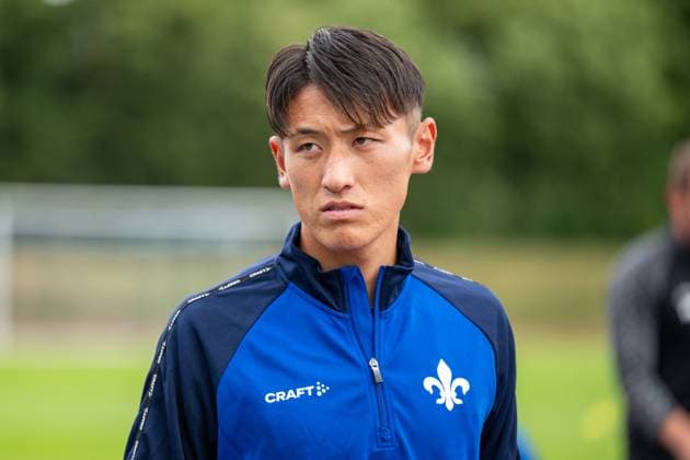 Hiroki Akiyama (SV Darmstadt 98) beim Training, SV Darmstadt 98, Fussball, 2. Bundesliga, Trainingslager, 7. Tag, 16.07.2025. SV Darmstadt 98, Fussball, 2. Bundesliga, Trainingslager, 7. Tag, 16.07.2025. Bad Wörishofen