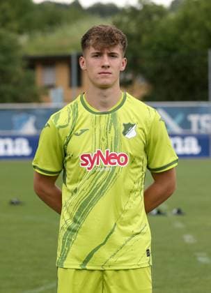 Benjamin Lade (TSG Hoffeheim II) . TSG Hoffenheim 2 U23 Porträttermin 2025 2026 . Zuzenhausen, GER, 15.07.2025 ,Fussball 3. Liga 2025 2026 .